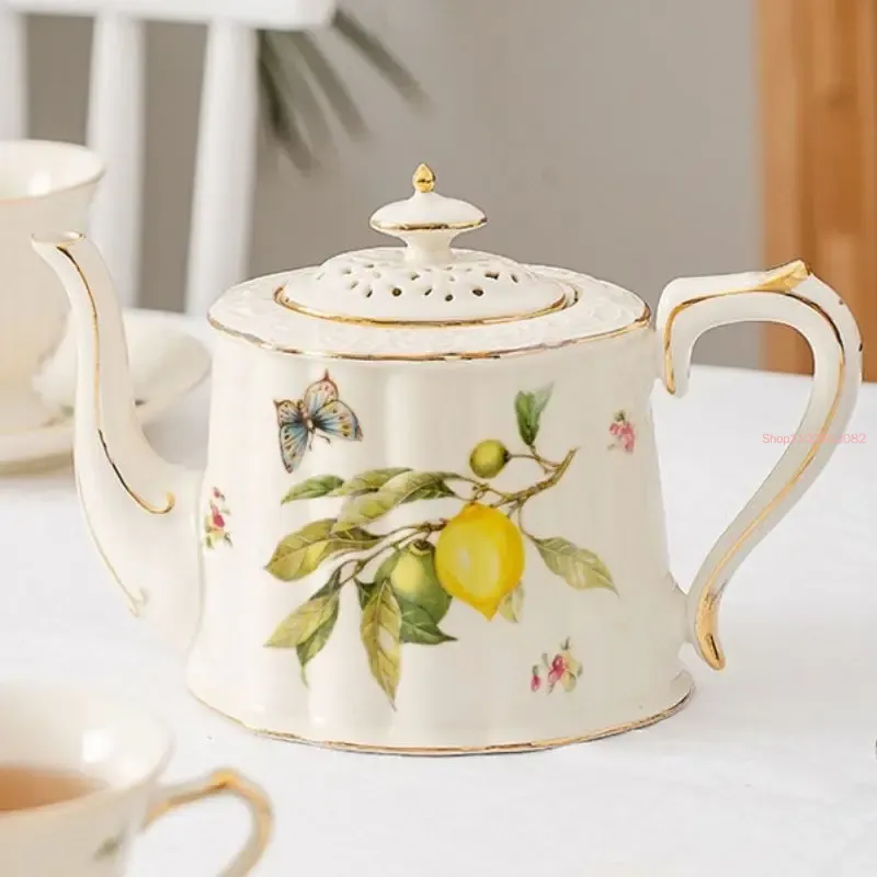 Lemon Cup Teapot Espresso Cups - Espresso Cup Saucer avaliação e preço