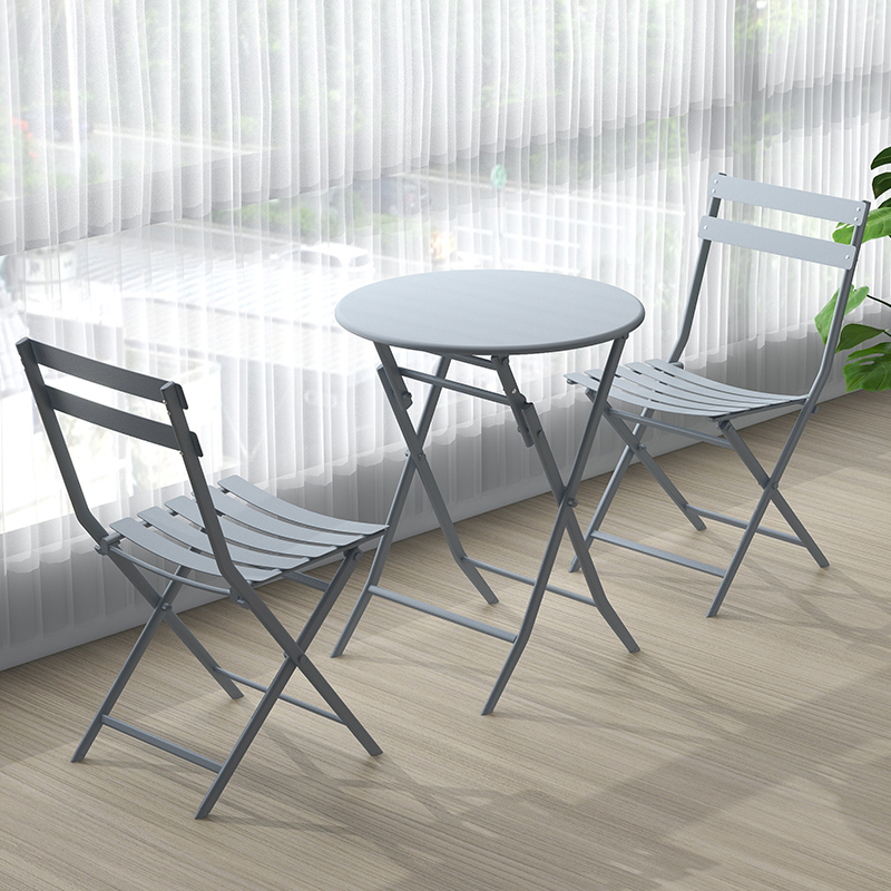 Small Folding Tea Table with C - Coffee Tea For Garden avaliação e preço