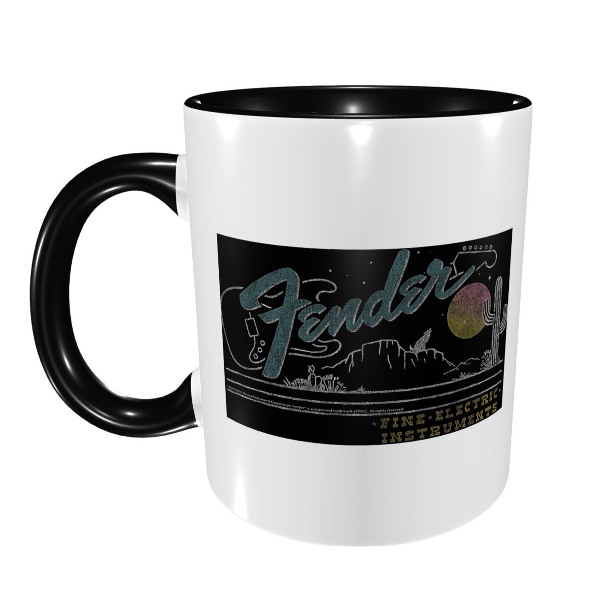 Company 90s Jazz Fender Guitar - Coffee Tea And Company avaliação e preço