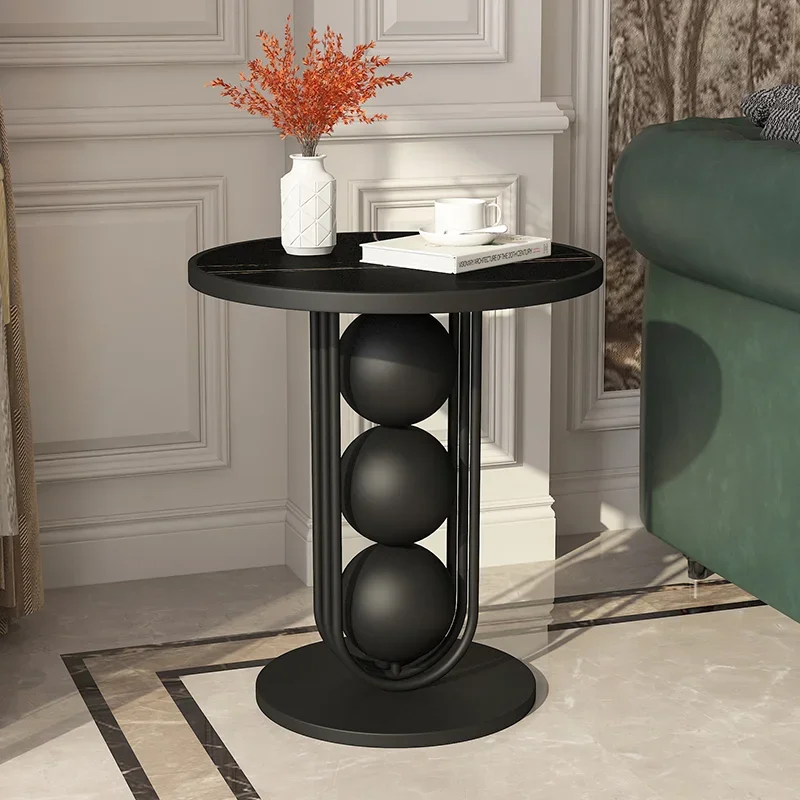 Tea Round Coffee Table Marble  - Coffee Tea For Garden avaliação e preço