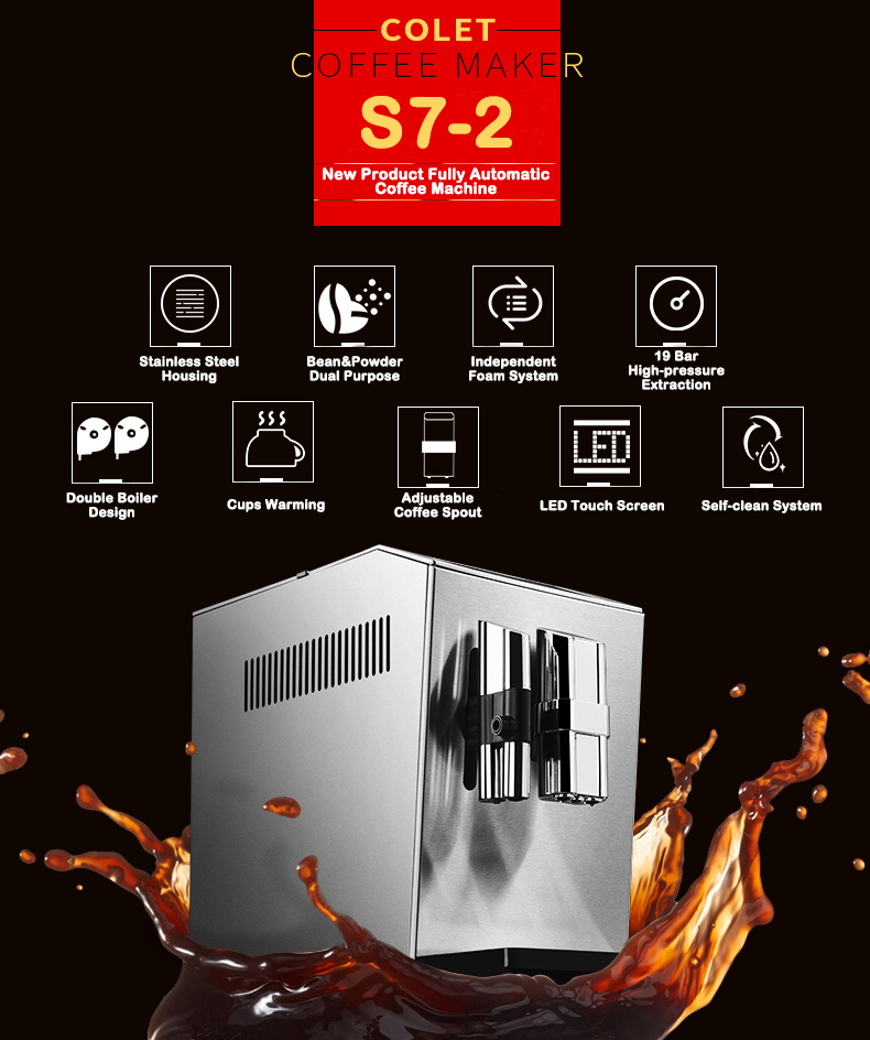 New Product S7-2 Stainless Ste - Coffee & Tea Ken'S House avaliação e preço