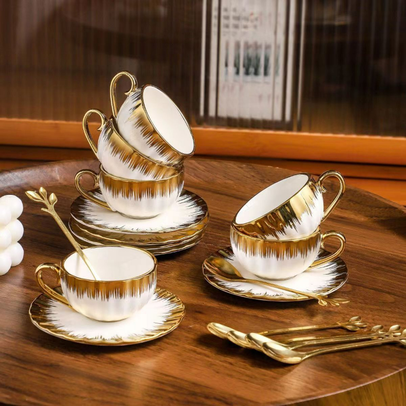 3-piece set Espresso Cups and  - Espresso Cup Saucer avaliação e preço