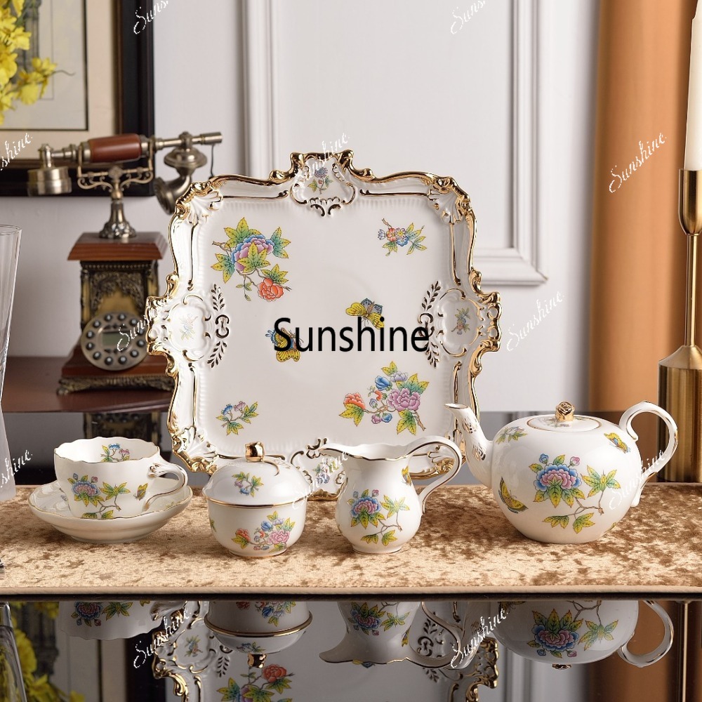 Hungarian Floral Garden Aftern - Coffee Tea For Garden avaliação e preço