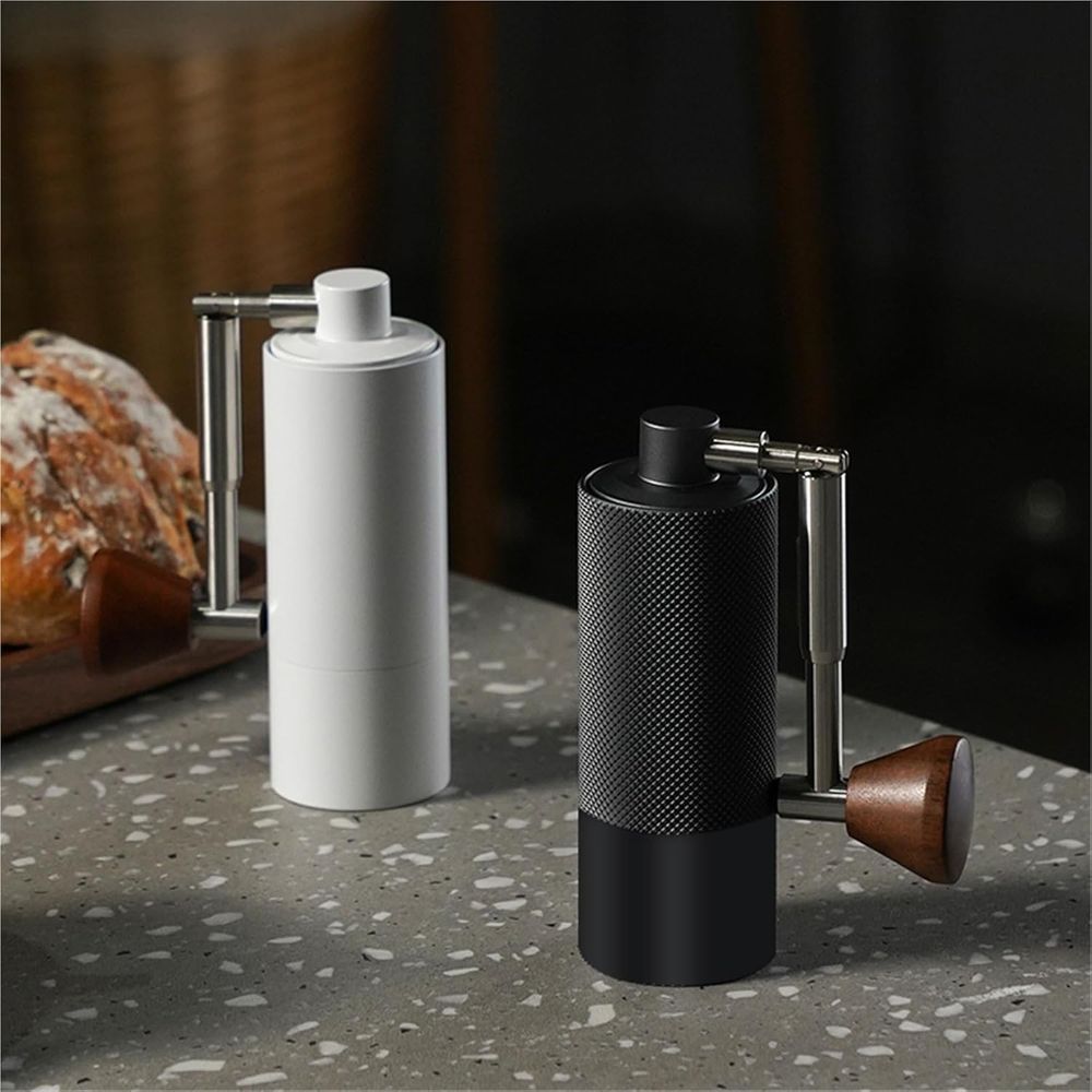 Hand-Cranked Precision Burr Co - Burr Hand Grinder avaliação e preço