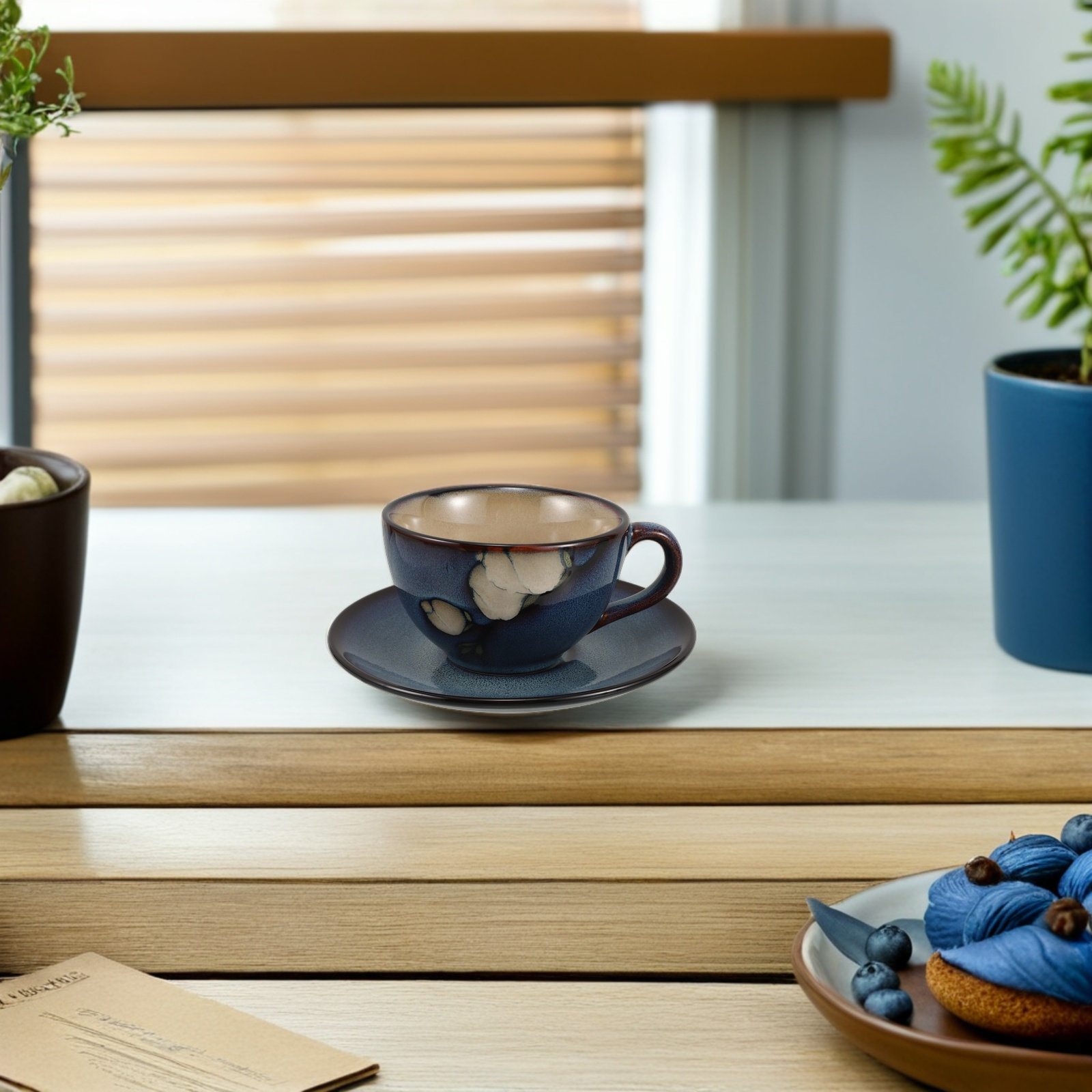 Japanese Style Ceramic Coffee  - Espresso Cup Saucer avaliação e preço