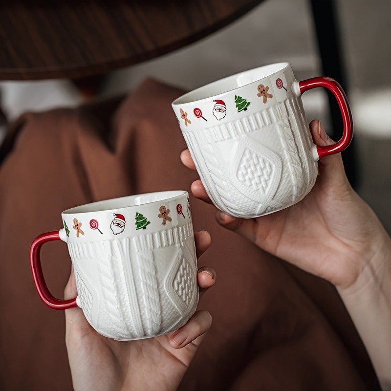 380ml Christmas Sweater Cerami - Coffee Tea Festival avaliação e preço