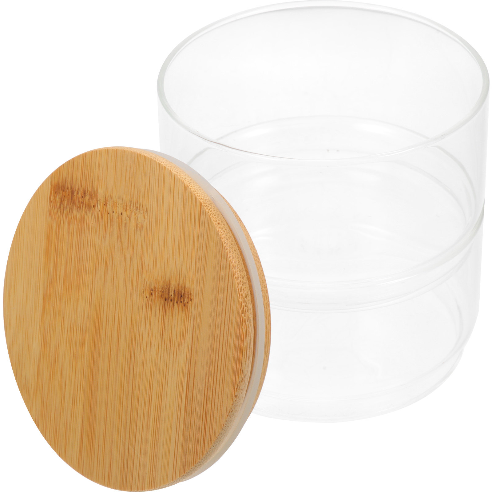 1Set Clear Glass Sealing Jars  - Coffee And Tea Glass avaliação e preço