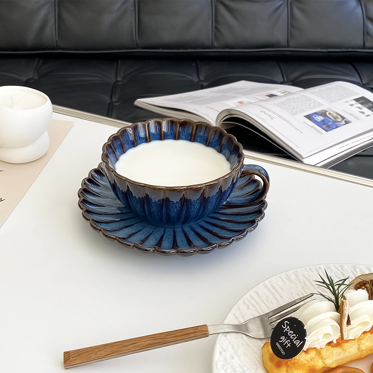 1 Set of Ceramic Japanese-Styl - Coffee Tea For Garden avaliação e preço