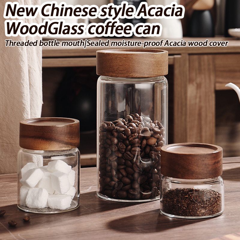 Glass Sealed Storage Jar With  - Coffee And Tea Glass avaliação e preço