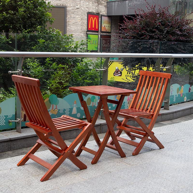 Outdoor Folding Tables And Cha - Coffee Tea For Garden avaliação e preço