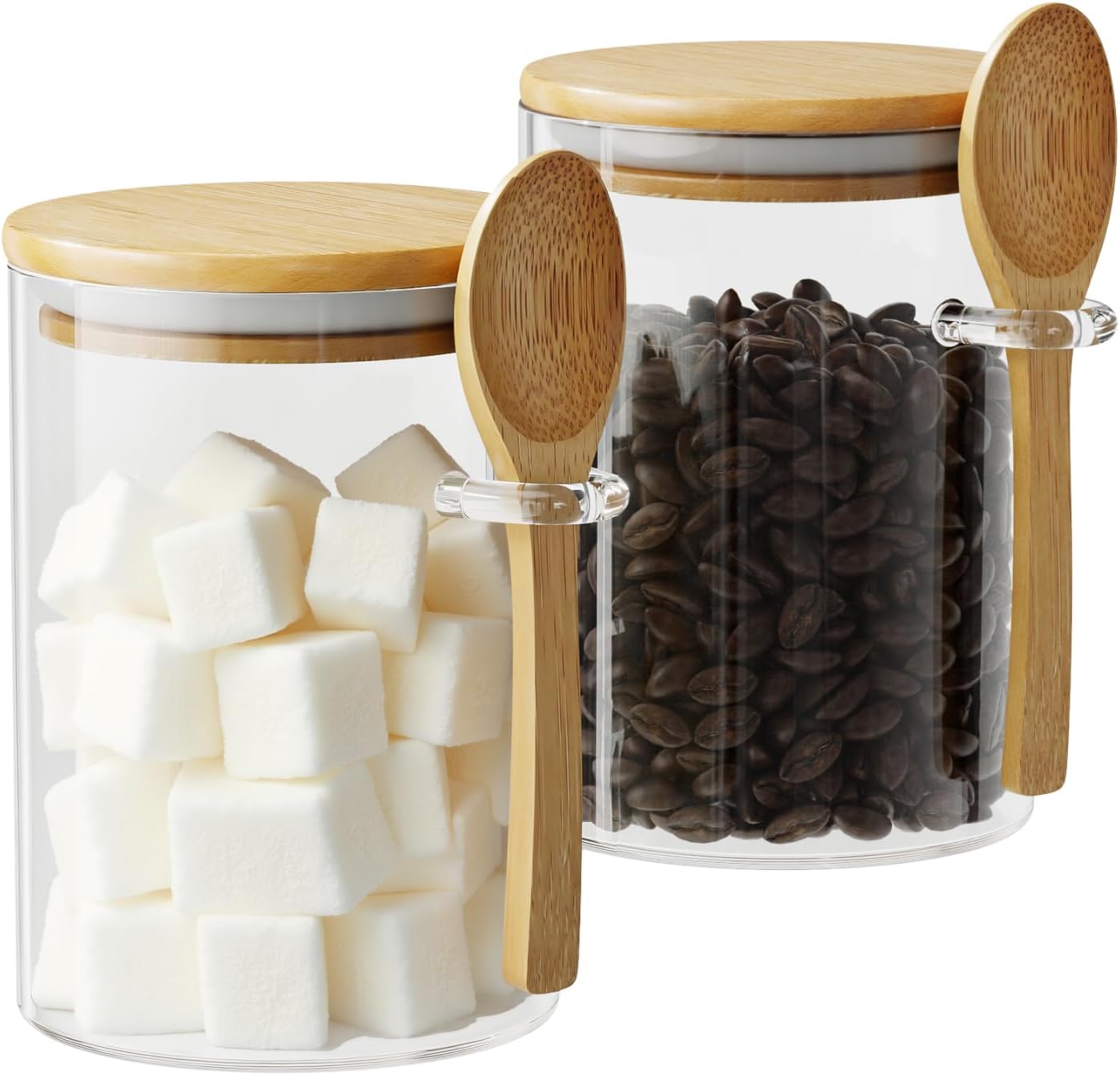 2 Pack 15oz Glass Sugar Contai - Coffee And Tea Glass avaliação e preço