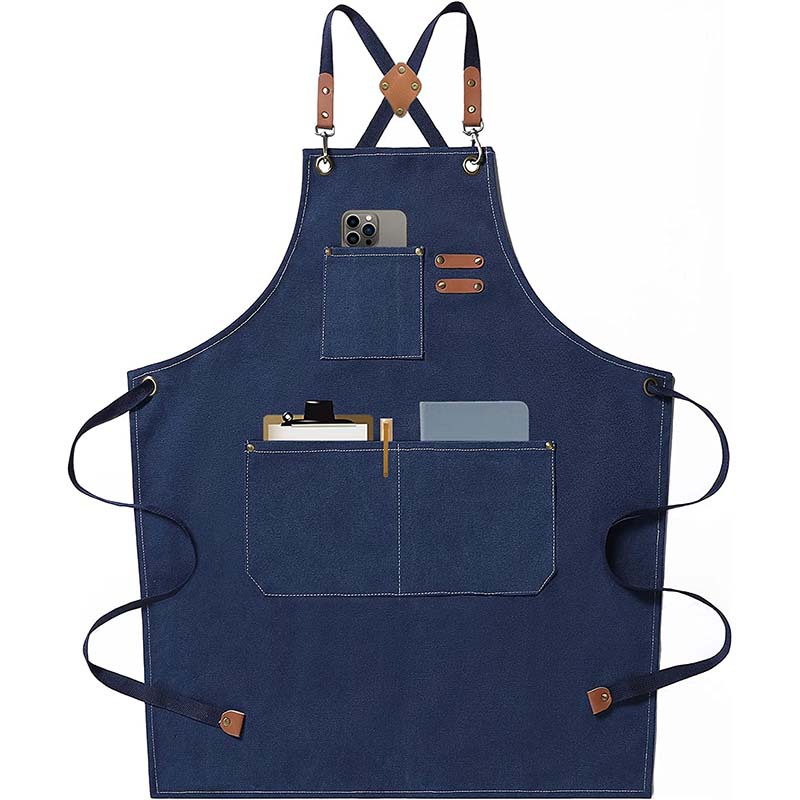 Canvas apron made of cotton su - Coffee Tea For Garden avaliação e preço