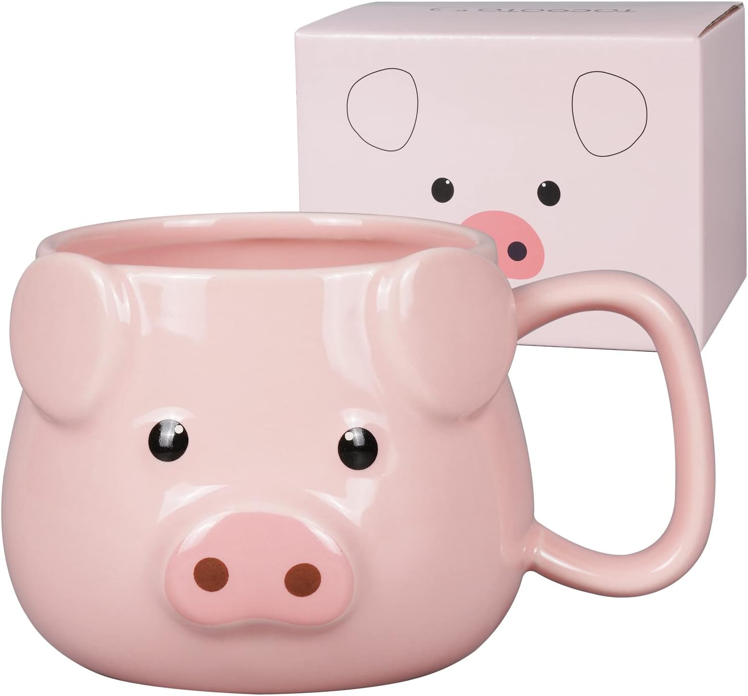 Cute Pig Ceramic Coffee Mug 14 - Coffee Tea Mugs avaliação e preço
