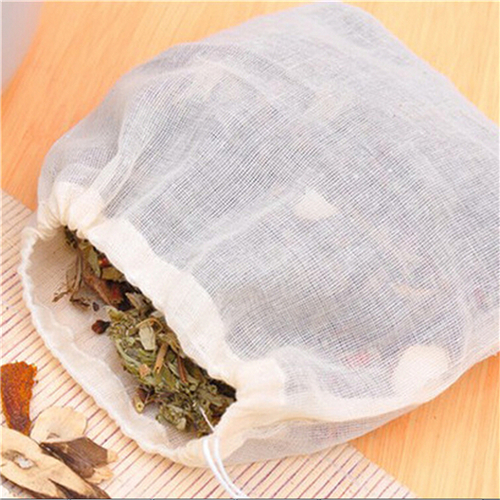 1pc/10Pcs Cotton Tea Bags Musl - Coffee Tea For Garden avaliação e preço