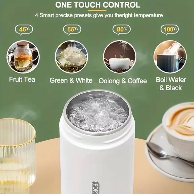500ML Travel Electric Kettles  - Coffee Tea Menu avaliação e preço