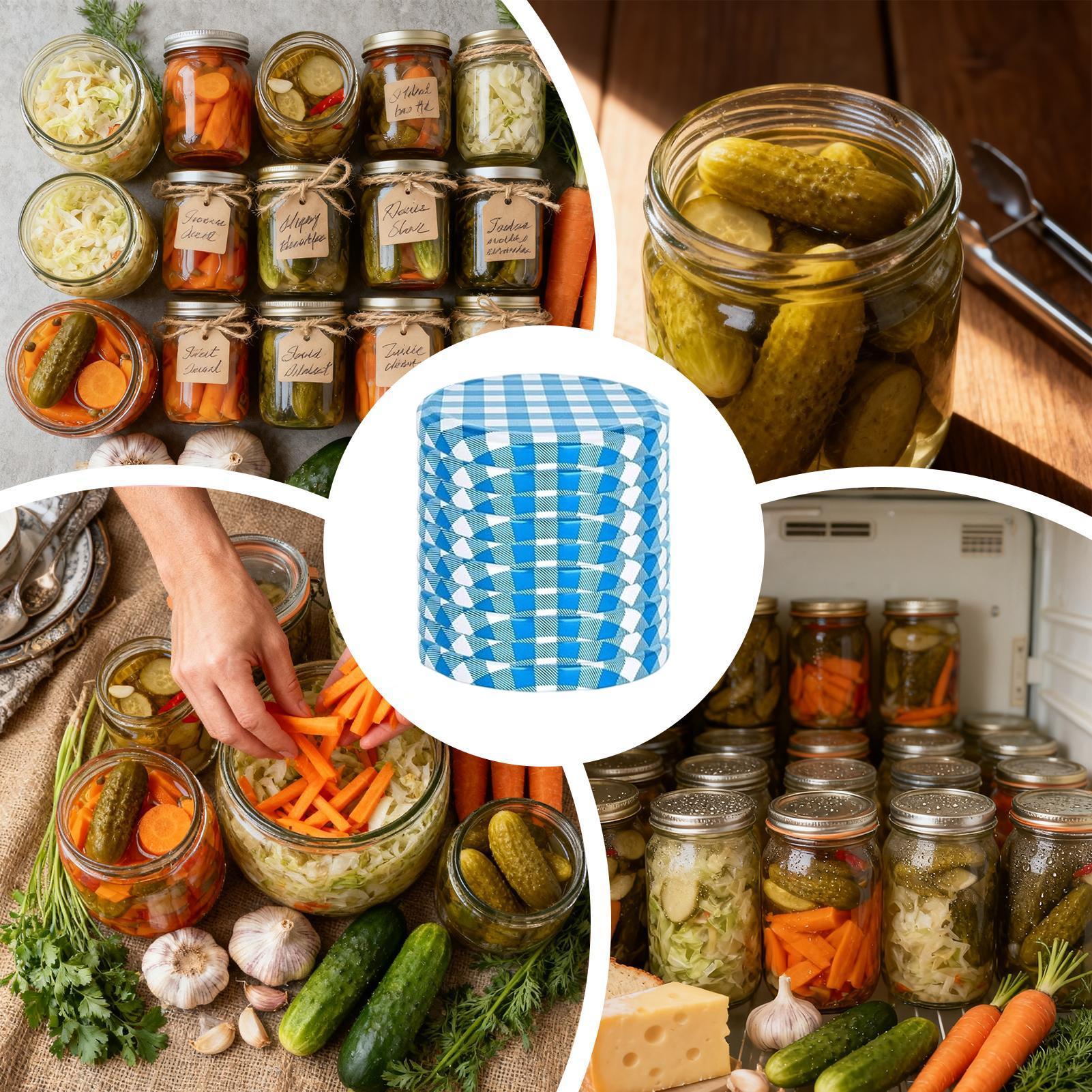 Canning Lids 50 Piece Leak Pro - Coffee Tea & Jane avaliação e preço
