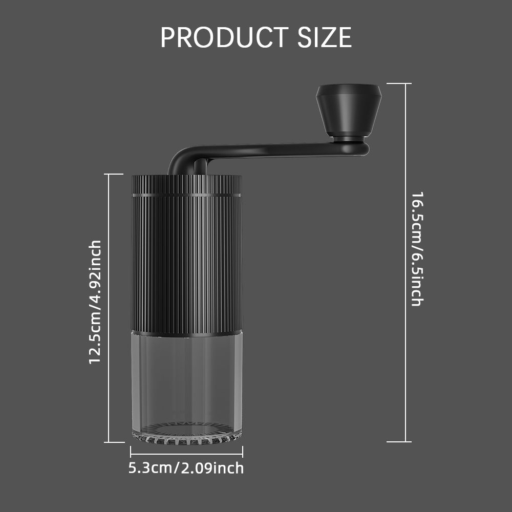 Mini Coffee Bean Grinder Manua - Burr Hand Grinder avaliação e preço
