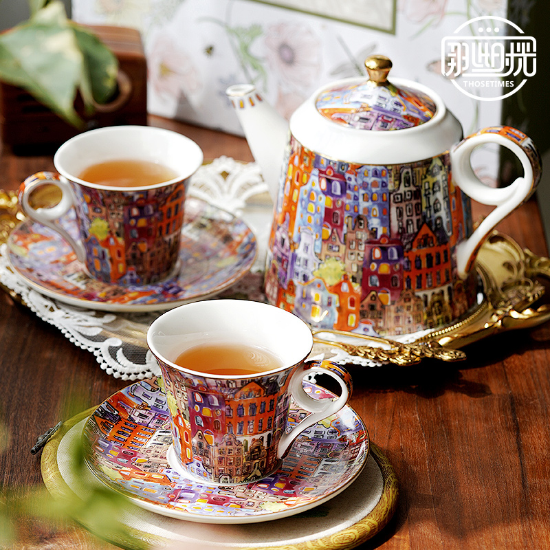 Exquisite high-end English aft - Coffee Tea English avaliação e preço
