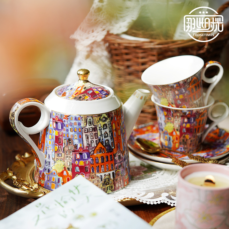 Exquisite high-end English aft - Coffee Tea English avaliação e preço