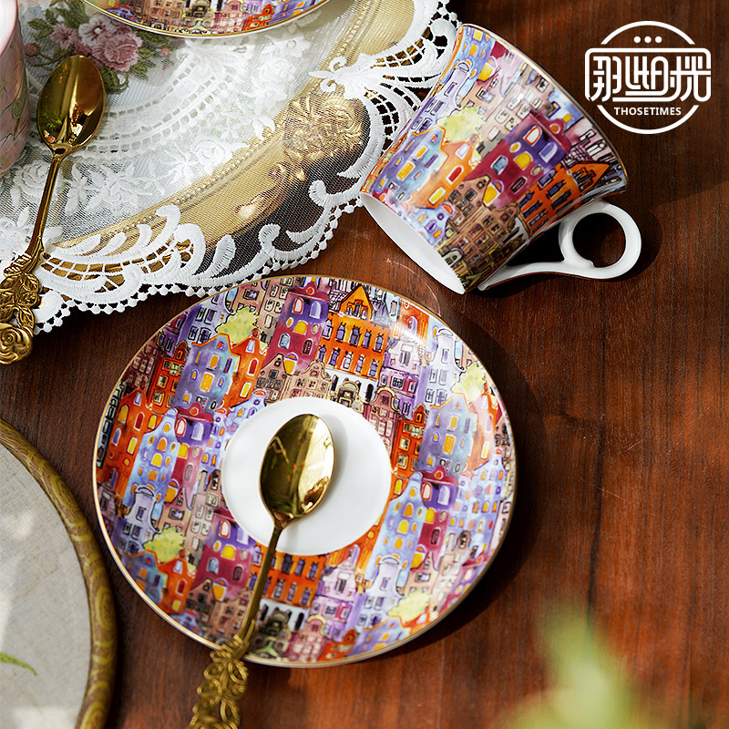 Exquisite high-end English aft - Coffee Tea English avaliação e preço