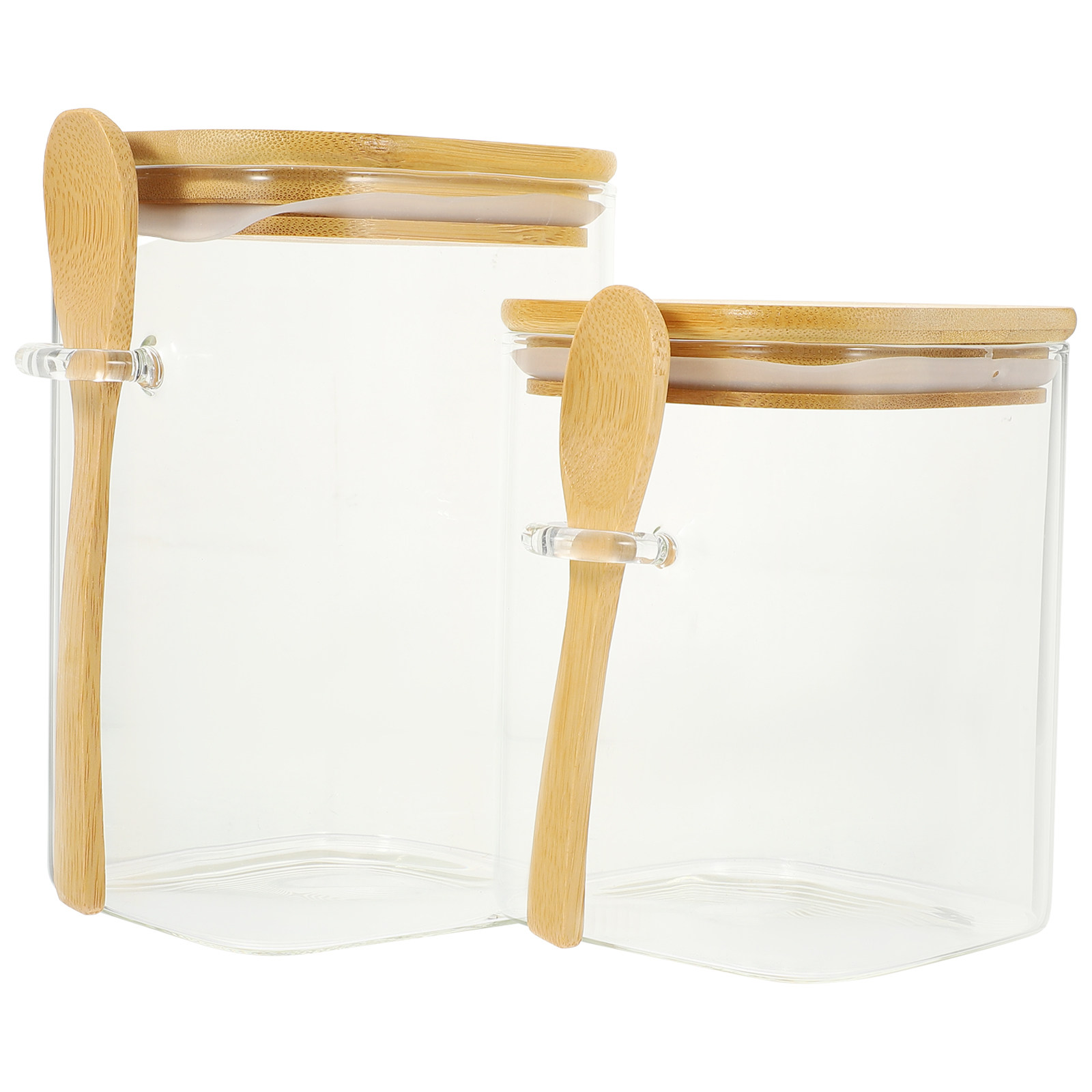2Sets Coffee Bean Storage Airt - Coffee And Tea Glass avaliação e preço