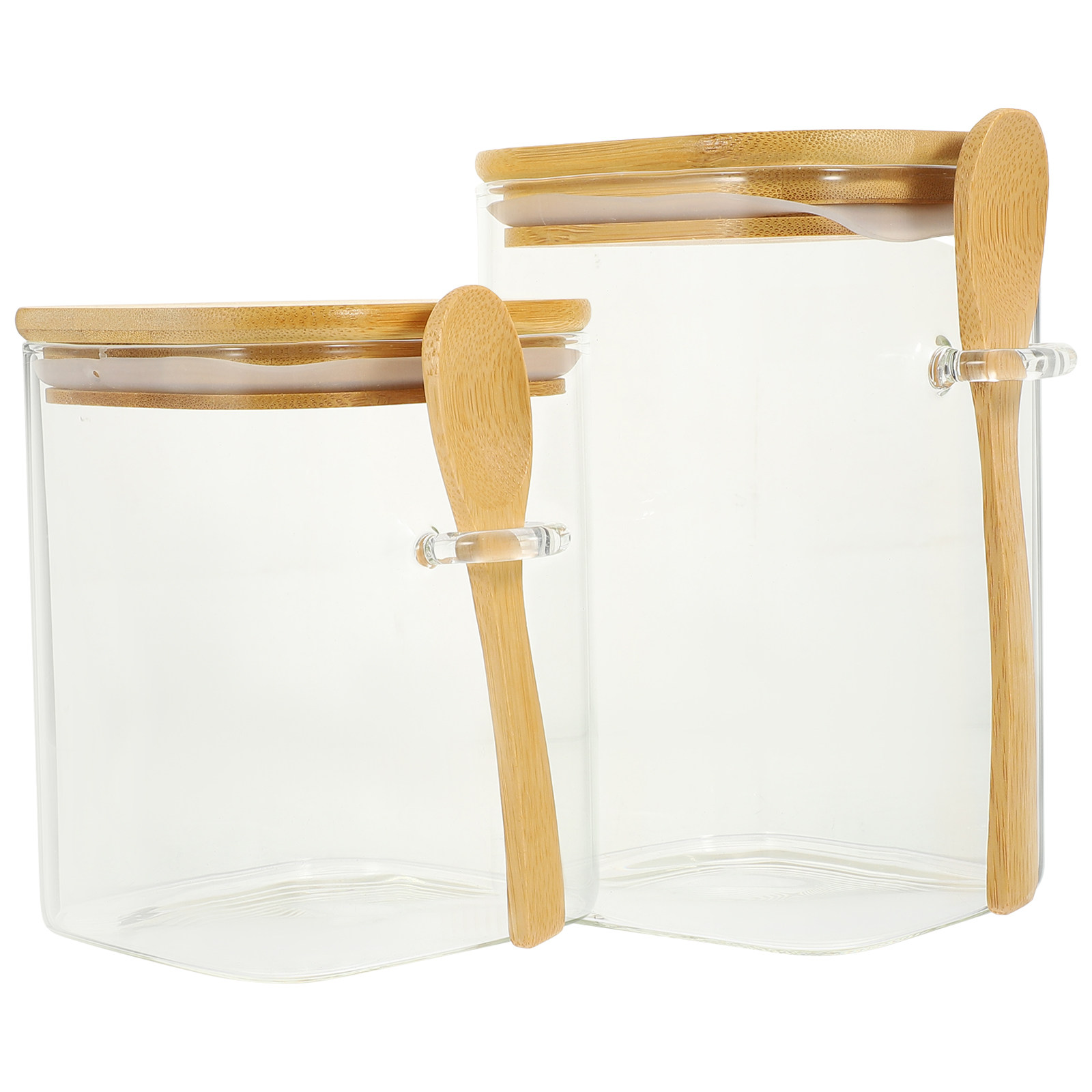2Sets Coffee Bean Storage Airt - Coffee And Tea Glass avaliação e preço