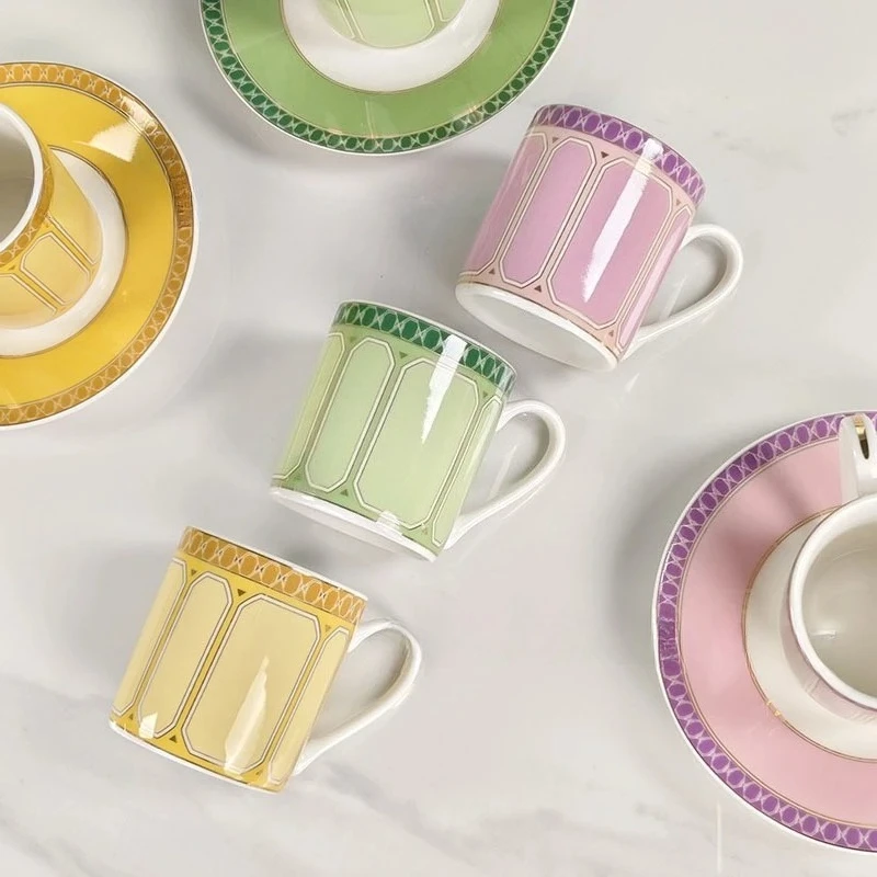 Nordic Minimalist Luxury Golde - Espresso Cup Saucer avaliação e preço