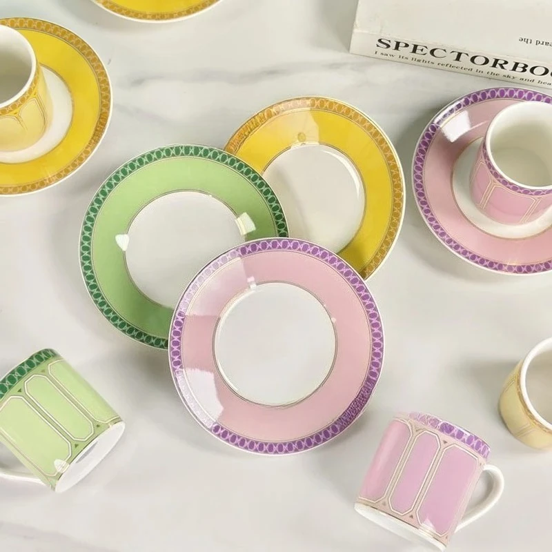 Nordic Minimalist Luxury Golde - Espresso Cup Saucer avaliação e preço