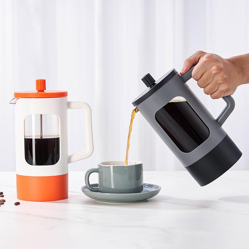 High Borosilie Glass French Pr - Coffee Tea Uses avaliação e preço