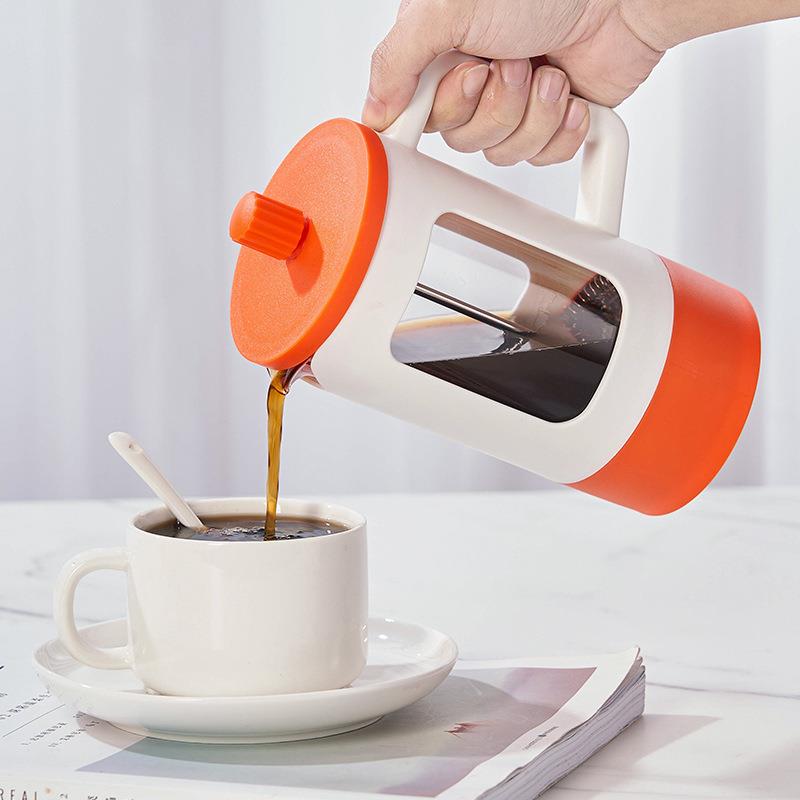 High Borosilie Glass French Pr - Coffee Tea Uses avaliação e preço
