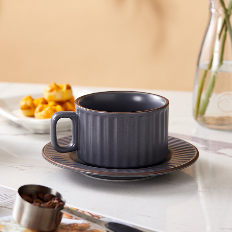 Ceramic Coffee Cup Saucer Set  - Coffee Tea Festival avaliação e preço